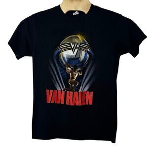 Vintage 1986 Van Halen 5150 USA Tour T-Shirt Size XL Ched by Anvil Single Stitch